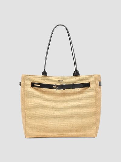 TOM FORD Women's Audrey Large Raffia Tote Bag