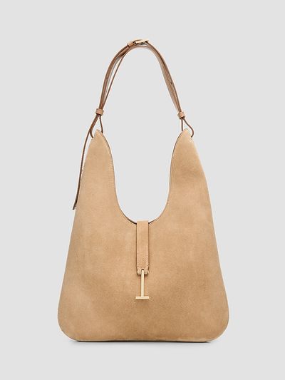 TOM FORD Women's Kara Medium Suede Hobo Bag