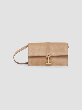TOM FORD Women's Kara Suede Wallet-On-Chain Bag