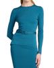 TOM FORD Women's Knit Belted Long-Sleeve Top - 3