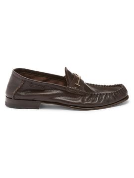 TOM FORD Women's Leather Bit Loafers