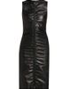 TOM FORD Women's Leather Ruched Dress - 7
