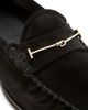 TOM FORD Women's Moc-Toe Suede Bit Loafers - 5