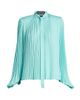TOM FORD Women's Pleated Pussybow Blouse - 1