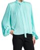 TOM FORD Women's Pleated Pussybow Blouse - 4