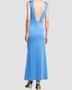 TOM FORD Women's Satin Plunge V-Neck Midi Dress - 5