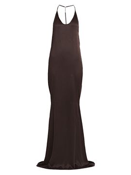 TOM FORD Women's Silk Bias-Cut Maxi Dress