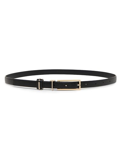 TOM FORD Women's T Loop Grain Leather Belt