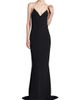 TOM FORD Women's V-Neck Open-Back Gown - 2
