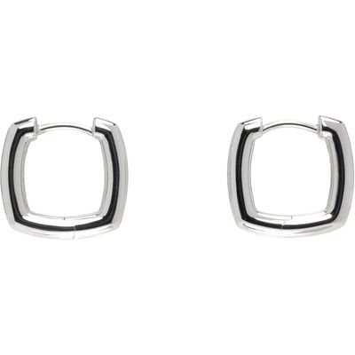 Tom Wood Tom Wood Frame Hoops Small Earrings