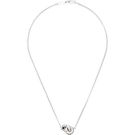 Tom Wood Tom Wood Sphere Double Pendant Necklace