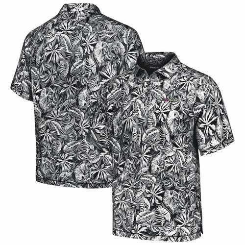 Tommy Bahama Men's Tommy Bahama Black Ross Chastain Sport Tropical Score IslandZone Polo 