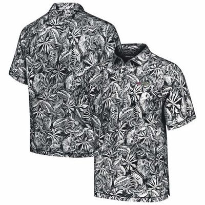 Tommy Bahama Men's Tommy Bahama Black Ross Chastain Sport Tropical Score IslandZone Polo 