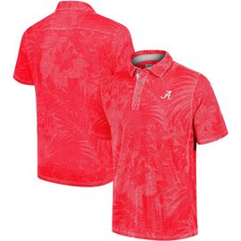 Tommy Bahama Men's Tommy Bahama Crimson Alabama Crimson Tide Big & Tall Sport Santiago Paradise Polo 