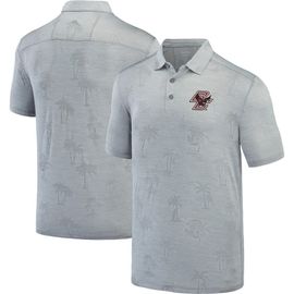 Tommy Bahama Men's Tommy Bahama Gray Boston College Eagles Sport Palm Coast Palmera IslandZone Polo 