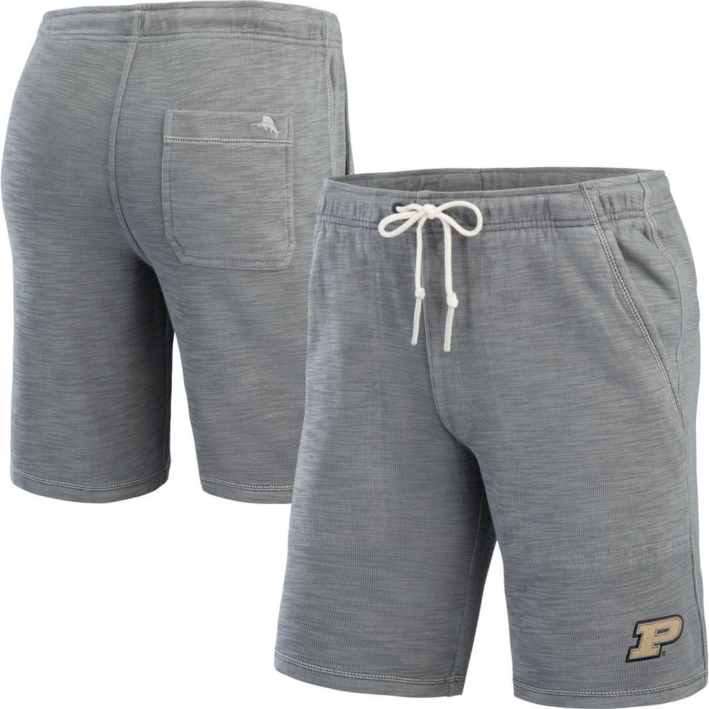Tommy Bahama Men's Tommy Bahama Gray Purdue Boilermakers Tobago Bay Tri-Blend Shorts 