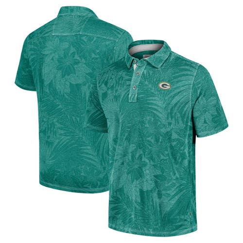 Tommy Bahama Men's Tommy Bahama Green Green Bay Packers Sport Santiago Paradise Polo 