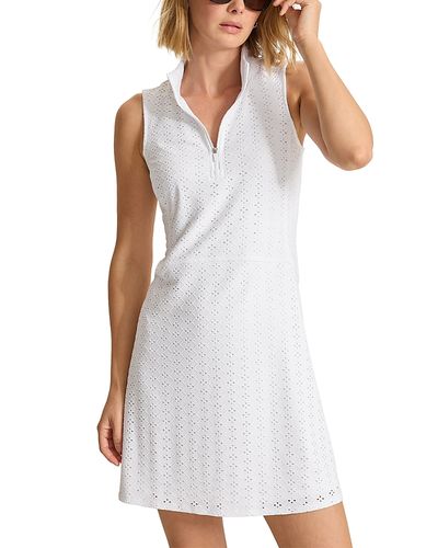 Tommy Bahama Tommy Bahama Abby Eyelet Embroidered Dress