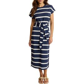 Tommy Bahama Tommy Bahama Agua Tie Waist Midi Dress