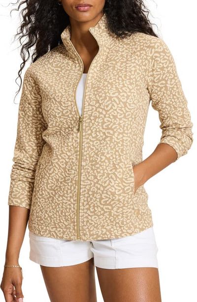 Tommy Bahama Tommy Bahama Aruba Textured Jacquard Full Zip Sweatshirt