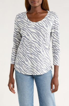 Tommy Bahama Tommy Bahama Ashby Isles Zebra Cotton T-Shirt