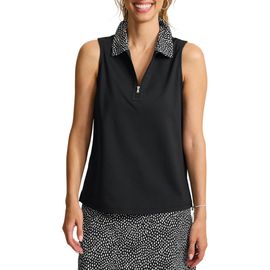 Tommy Bahama Tommy Bahama Aubrey Geo Tide Sleeveless Performance Polo
