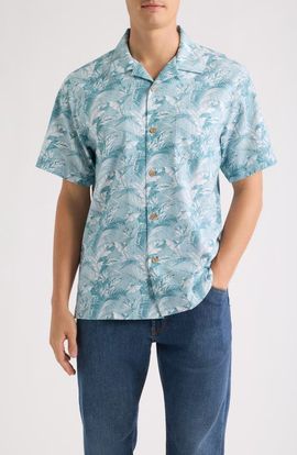 Tommy Bahama Tommy Bahama Balboa Fronds Print Camp Shirt