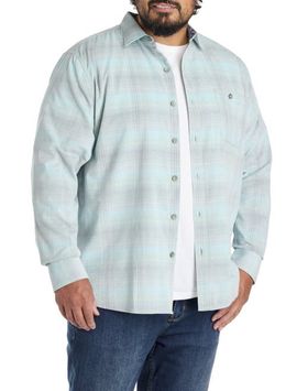 Tommy Bahama Tommy Bahama Big & Tall Coastline Cord Mesa Plaid Sport Shirt