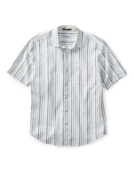 Tommy Bahama Tommy Bahama Big & Tall Nova Wave Silva Stripe Sport Shirt