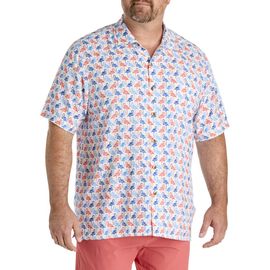 Tommy Bahama Tommy Bahama Big & Tall Veracruz Cay Flamingo Mingle Sport Shirt