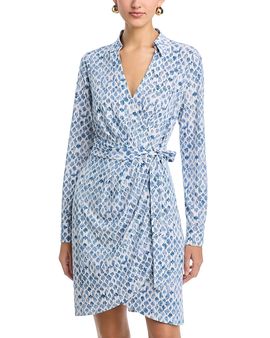 Tommy Bahama Tommy Bahama Carmela Coastal Sand Wrap Dress