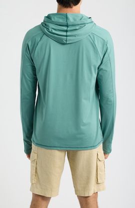 Tommy Bahama Tommy Bahama Chill Time Drifter IslandZone® Hooded Rashguard