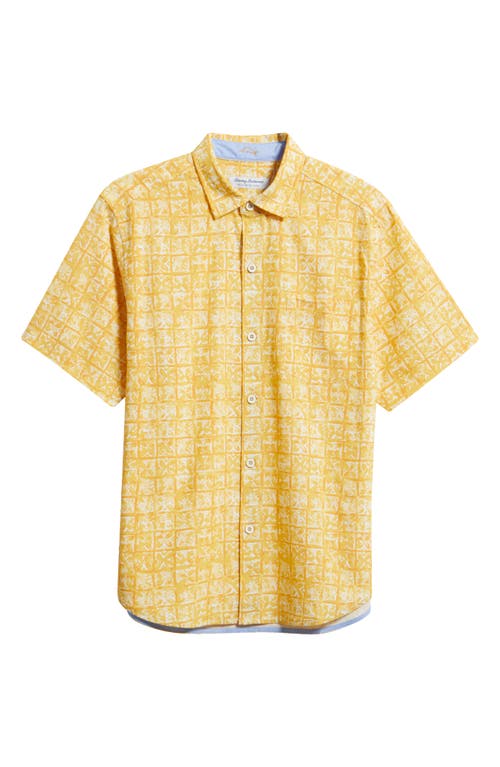 Tommy Bahama Tommy Bahama Coastal Ease Carrico Tiles IslandZone® Short Sleeve Button-Up Shirt