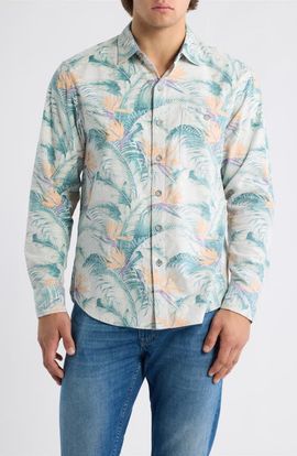 Tommy Bahama Tommy Bahama Coastline Cord Paseo Vines Long Sleeve Button Up Shirt