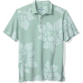 Tommy Bahama Tommy Bahama Costa Wave Grande Seersucker Stripe IslandZone® Polo
