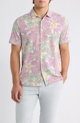 Tommy Bahama Tommy Bahama Costa Wave Palm Parade Camp Shirt