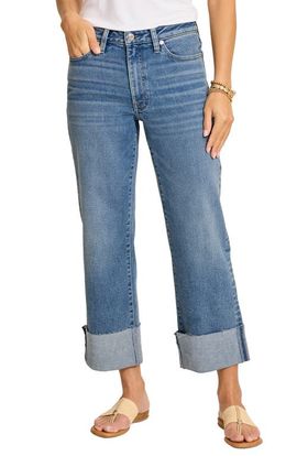 Tommy Bahama Tommy Bahama Cuffed Relaxed Crop Straight Leg Jeans
