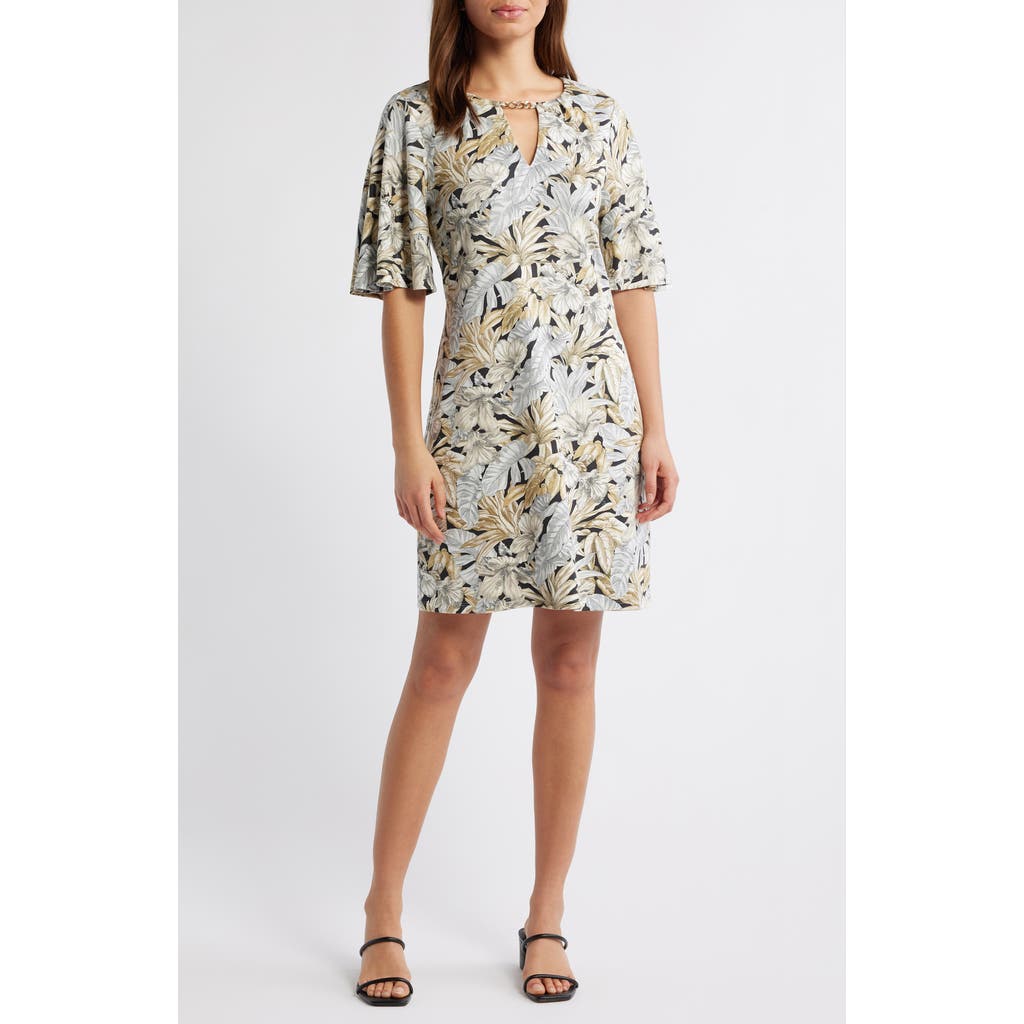 Tommy Bahama Tommy Bahama Darcy Floral Print Flutter Sleeve Dress