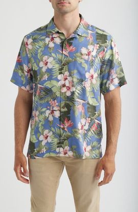 Tommy Bahama Tommy Bahama Flora Festival Silk Camp Shirt