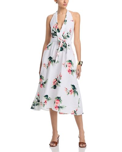 Tommy Bahama Tommy Bahama Florentina Flourish Halter Midi Dress