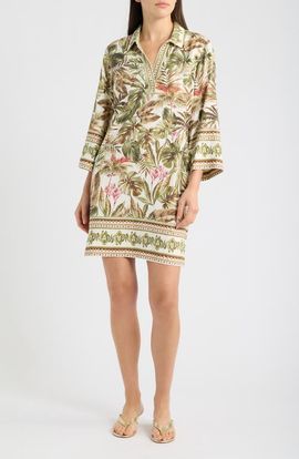 Tommy Bahama Tommy Bahama Fuji Hidden Coast Silk Shift Dress