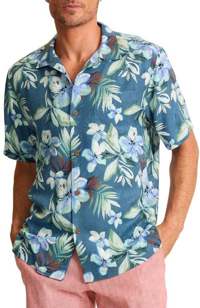Tommy Bahama Tommy Bahama Hibiscus Bluff Silk Camp Shirt