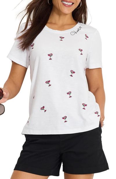 Tommy Bahama Tommy Bahama Hula Days Lux Embroidered T-Shirt