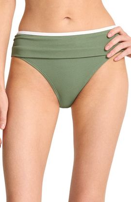 Tommy Bahama Tommy Bahama Island Cays Cabana High Waist Bikini Bottoms