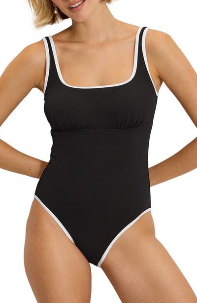 Tommy Bahama Tommy Bahama Island Cays Cabana Tank One Piece Swimsuit