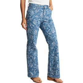Tommy Bahama Tommy Bahama Jacquard Mid Rise Flare Jeans