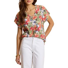 Tommy Bahama Tommy Bahama Kauai Island Blooms V-Neck T-Shirt