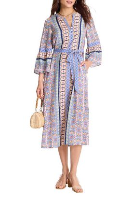 Tommy Bahama Tommy Bahama Mosaic Cove Mixed Print Dress