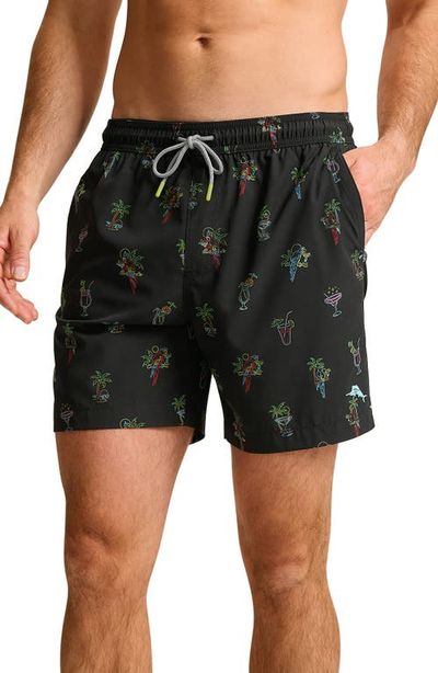Tommy Bahama Tommy Bahama Naples Neon Sips 6-Inch Performance Swim Trunks
