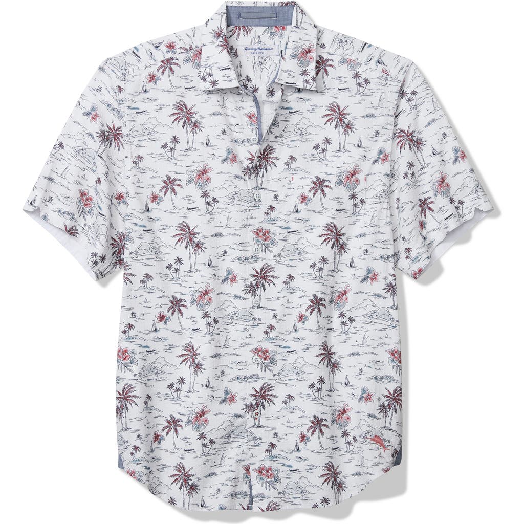 Tommy Bahama Tommy Bahama Nova Wave Sweetwater Scenic Short Sleeve Button Up Shirt